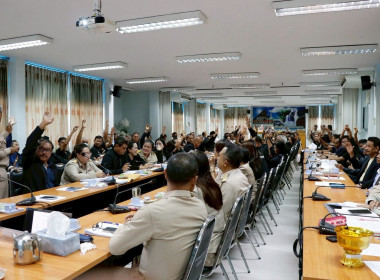 การประชุมการขับเคลื่อนงานตามนโยบายสำคัญและสร้างความเข้าใจในแนวการปฏิบัติงานของสำนักงานสหกรณ์จังหวัดนครศรีธรรมราช ร่วมกับสหกรณ์/กลุ่มเกษตรกรและสำนักงานตรวจบัญชีสหกรณ์นครศรีธรรมราช ประจำปีงบประมาณ พ.ศ. 2569 โดยประธานที่ประชุมฯ ได้แจ้งเรื่องการขับเคลื่อนงาน ... พารามิเตอร์รูปภาพ 17